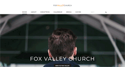 Desktop Screenshot of foxvalleychurch.org